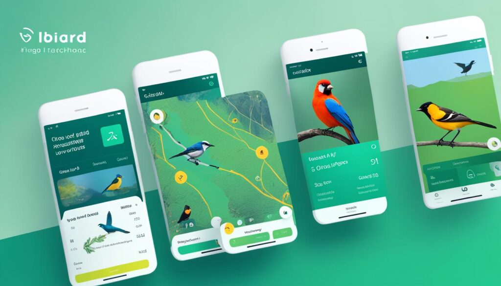 AI Bird Watching App Interface