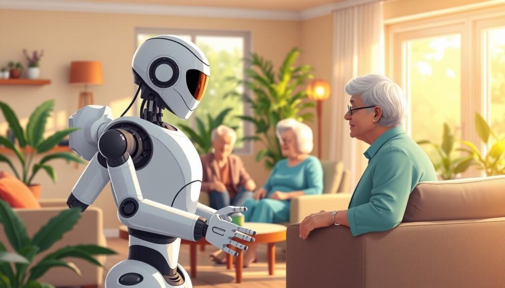 balancing AI and human compassion in senior care