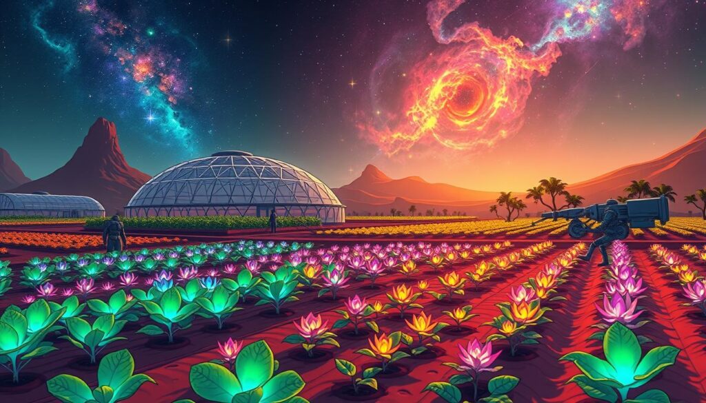 AI in Space Farming: Contributing to Extraterrestrial Agriculture Research