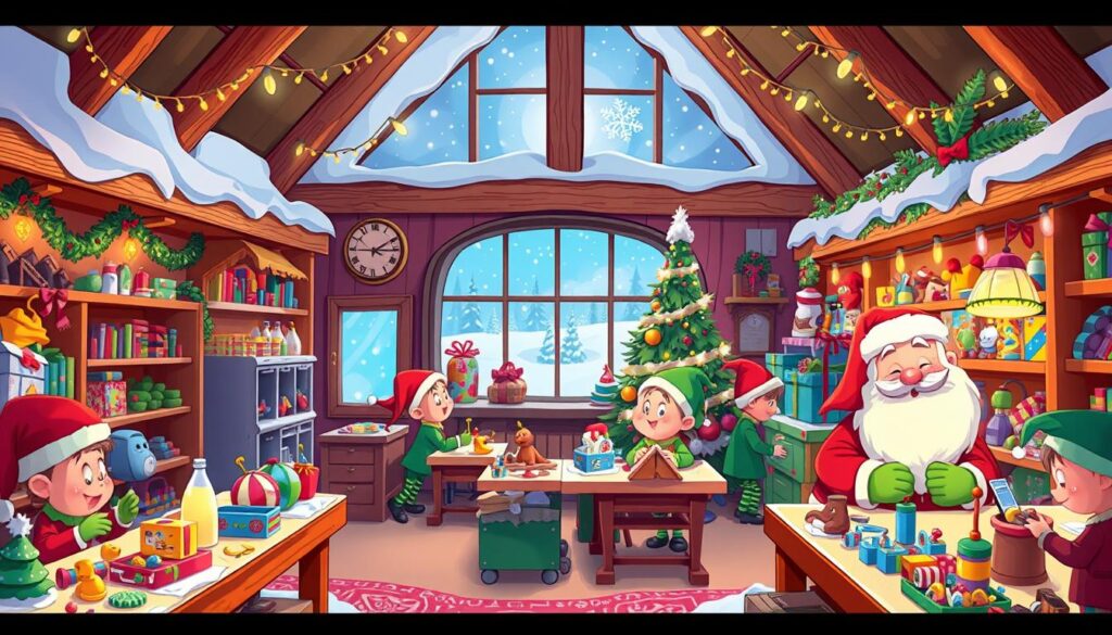 Virtual Santa’s Workshop Experience