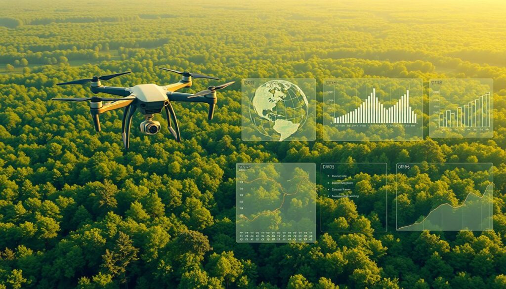 AI and Drone Verification for Carbon Credits