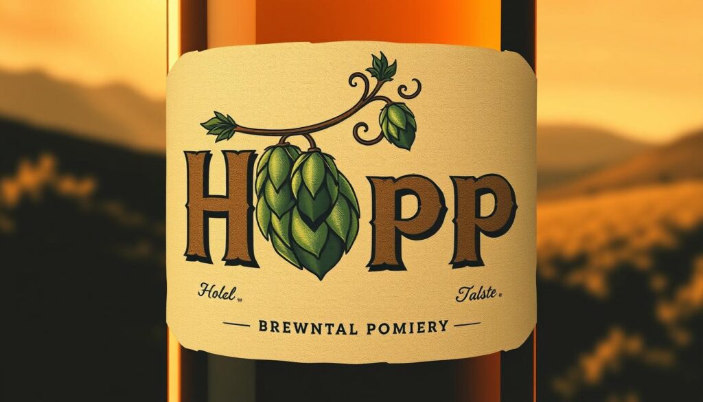 beer label design