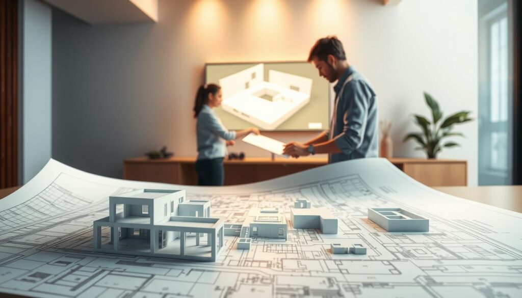 3D floor plan creation process