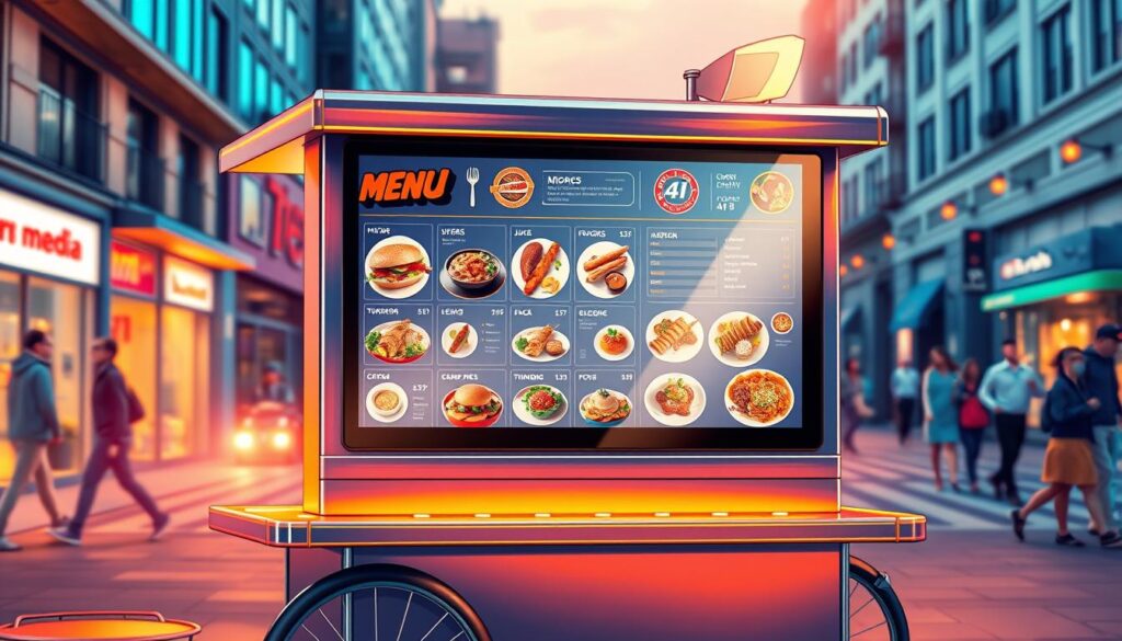 AI-Optimized Street Food Cart Menu