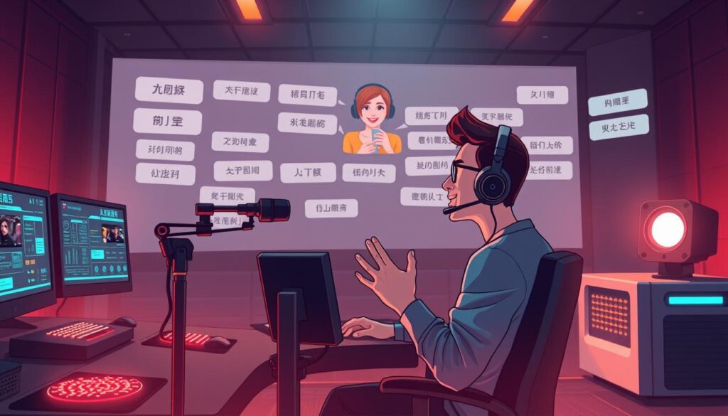 AI-enhanced language dubbing