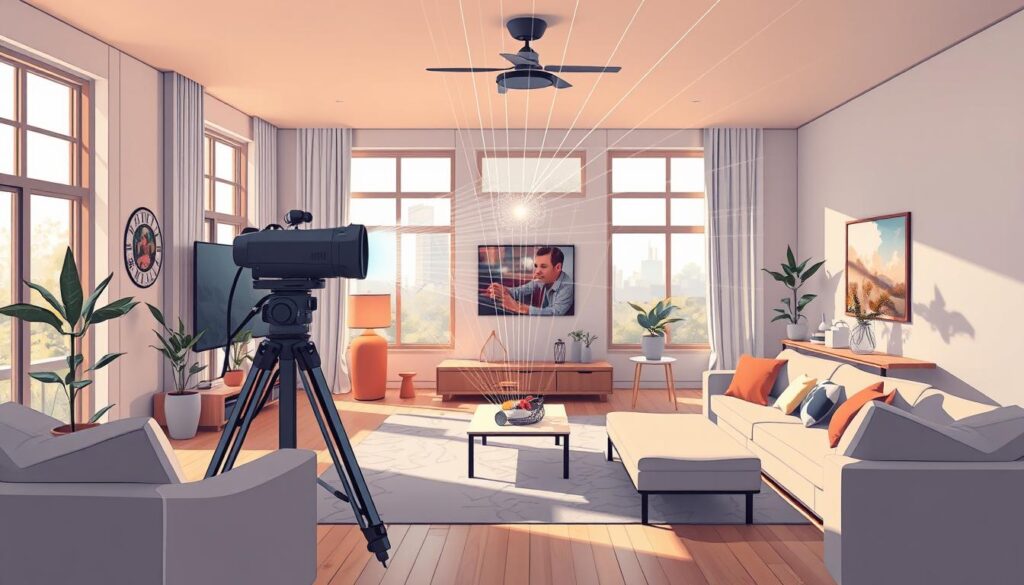 LIDAR scanning for real estate floor plans