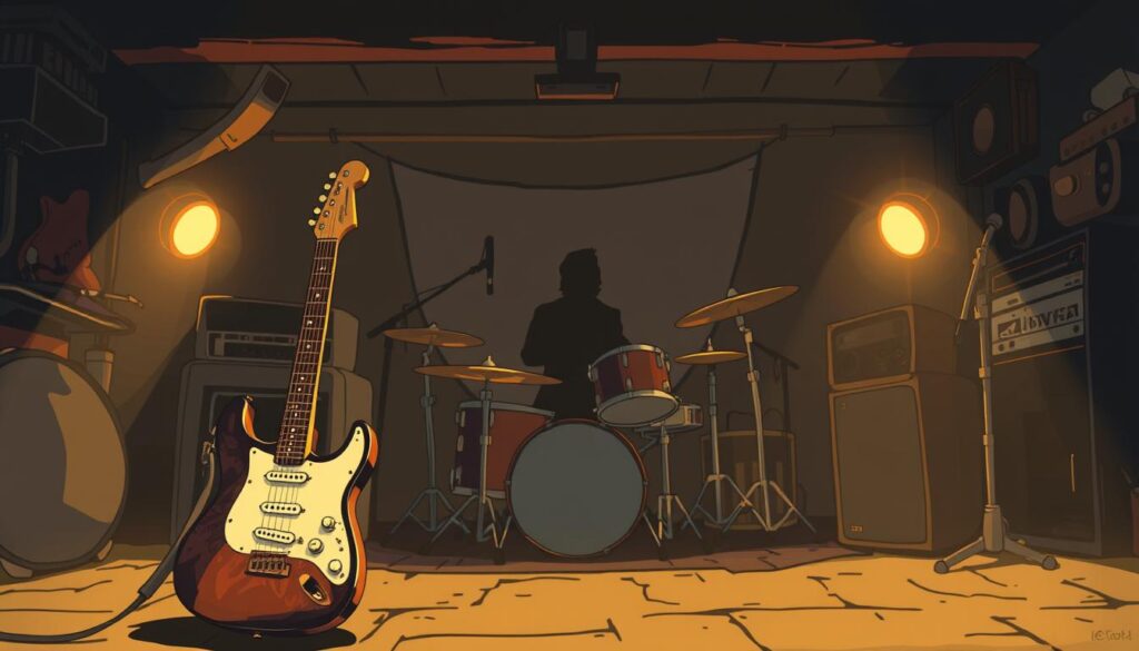 Algorithmic Garage Band: License Royalty‑Free Rock Tracks