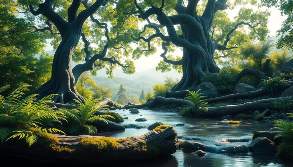 immersive forest bathing experience