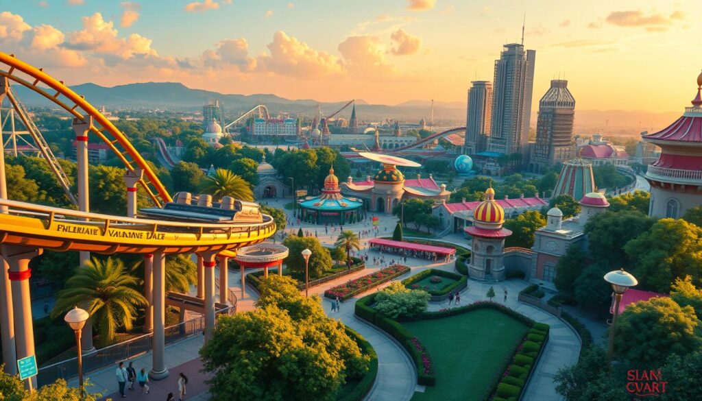 AI creates perfect theme park experience