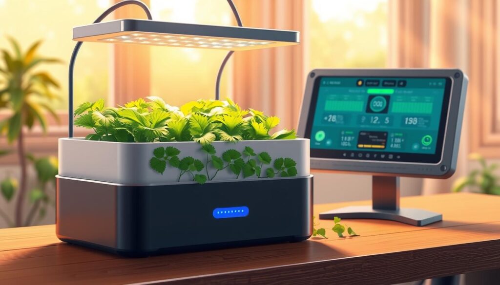 AI-powered hydroponic garden kits