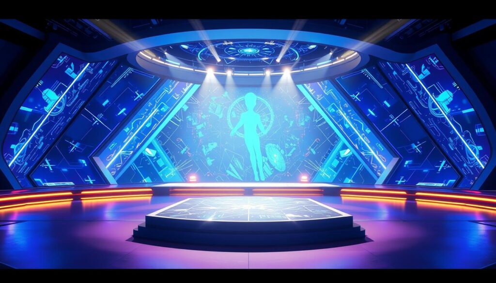 Virtual Stage Director: AI Designs Lighting & Sets for Rent