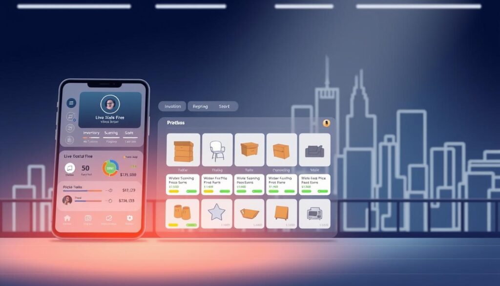 Yard-Sale Vision Sniper user interface