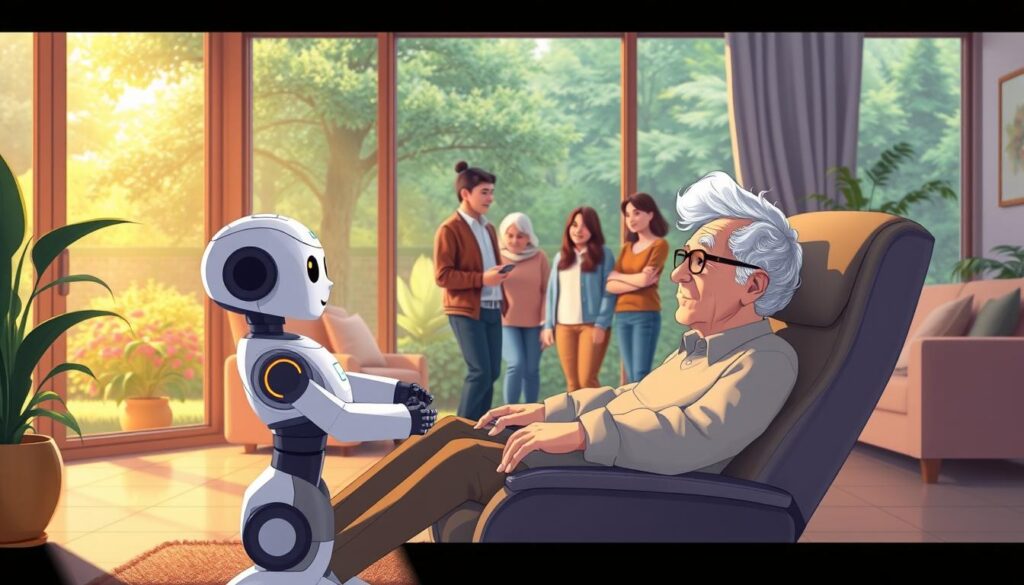 AI caregiving safety and security