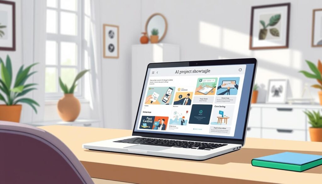 AI portfolio example