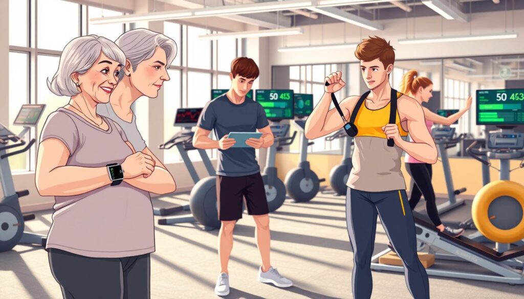 AI-adjusted workouts