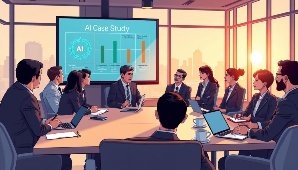 AI case study example