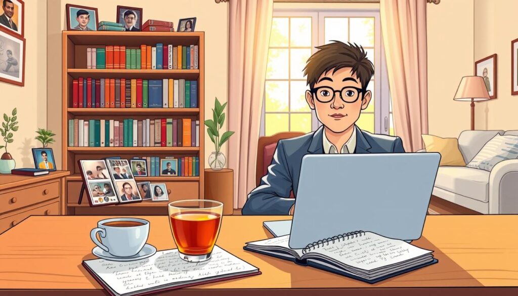 AI-assisted memoir writing