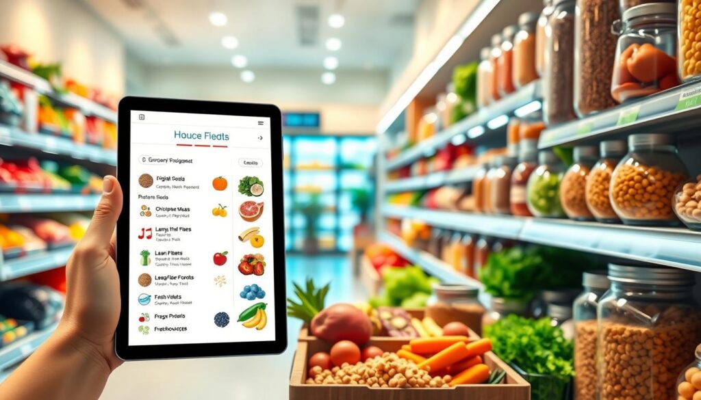AI grocery shopping lists