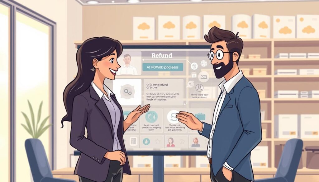 AI-powered refund process
