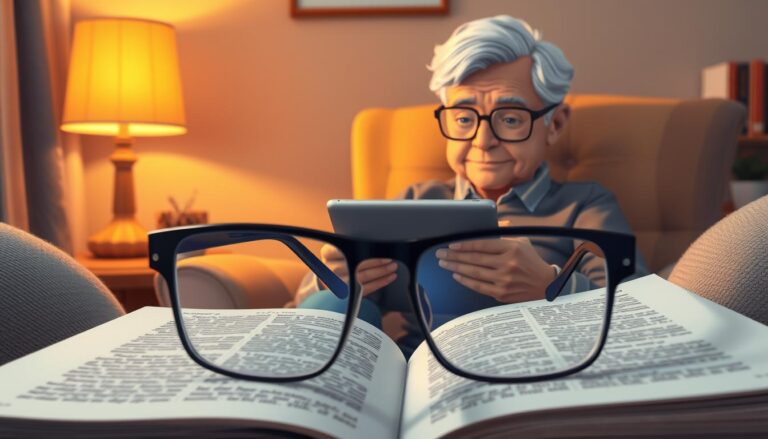 AI for Aging Eyes: Read More, Strain Less