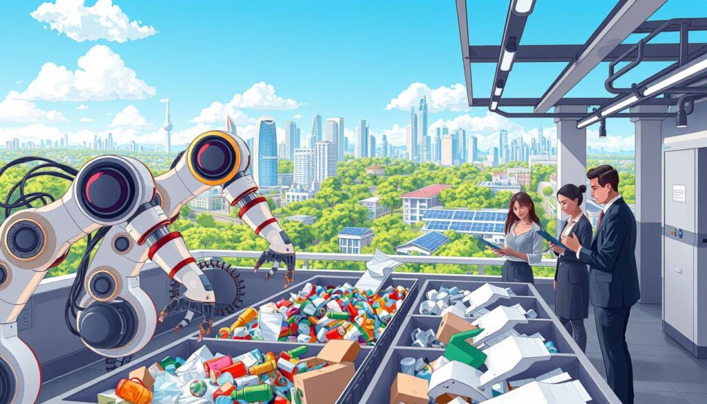 AI-powered recycling