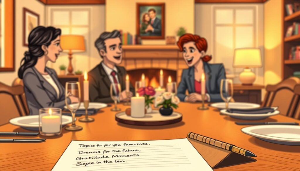 meaningful dinner table topics