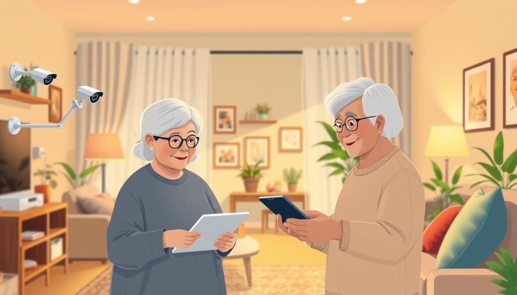 smart home security for seniors