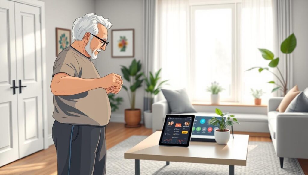 biometric feedback for seniors