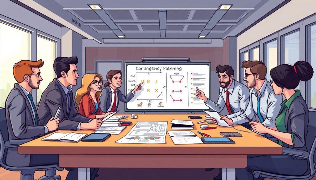 proactive problem solving and contingency planning